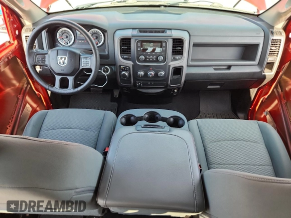 2015 Ram 1500 Express with VIN 1C6RR6FG1FS614676, listed as a Copart auction lot 59976205 with 71,557 mi miles and Salvage title. Bid and sale history available at DreamBid. Image 8.