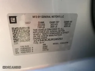 2018 Cadillac Escalade Premium Luxury with VIN 1GYS4CKJ0JR160293, listed as a Copart auction lot 88935895 with 99,035 mi miles and Salvage Title. Bid and sale history available at carsss.com. Image 14.