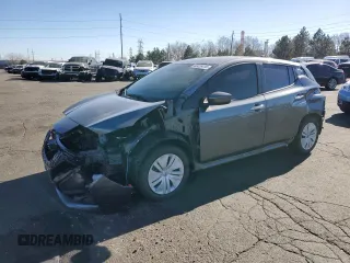 2025 Nissan LEAF S with VIN 1N4AZ1BV4SC561320, listed as a Copart auction lot 44426415 with 1,053 mi miles and Salvage Title. Bid and sale history available at carsss.com. Image 1.