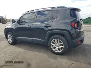 2018 Jeep Renegade Latitude z VIN ZACCJABB8JPH42771, wystawiony jako Copart lot #54144275 z przebiegiem 81 431 mil mil oraz Szkoda całkowita • Salvage title. Historia ofert i sprzedaży dostępna na DreamBid. Obrazek 2.