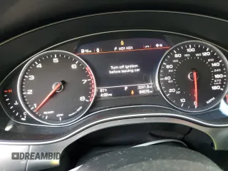 2017 Audi A7 Premium Plus with VIN WAUW2AFC4HN012420, listed as a Copart auction lot 74303173 with 84,676 mi miles. Bid and sale history available at carsss.com. Image 9.