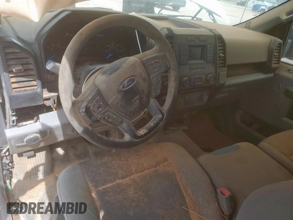 2017 Ford F-150 XL with VIN 1FTFX1EFXHKC75996, listed as a Copart auction lot 63468885 with 83,057 mi miles and Salvage title. Bid and sale history available at DreamBid. Image 8.