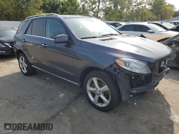 2016 Mercedes-Benz GLE 350 with VIN 4JGDA5HB2GA775644, listed as a Copart auction lot 71093374 with 114,675 mi miles and Salvage title. Bid and sale history available at DreamBid. Image 4.