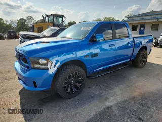 2018 Ram 1500 Sport z VIN 1C6RR6MT8JS177509, wystawiony jako Copart lot #59609395 z przebiegiem 110 203 mil mil oraz Szkoda całkowita • Salvage title. Historia ofert i sprzedaży dostępna na DreamBid. Obrazek 1.