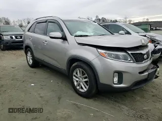 2015 Kia Sorento LX with VIN 5XYKT4A6XFG567734, listed as a Copart auction lot 43397335 with 152,166 mi miles and Salvage Title. Bid and sale history available at DreamBid. Image 12.