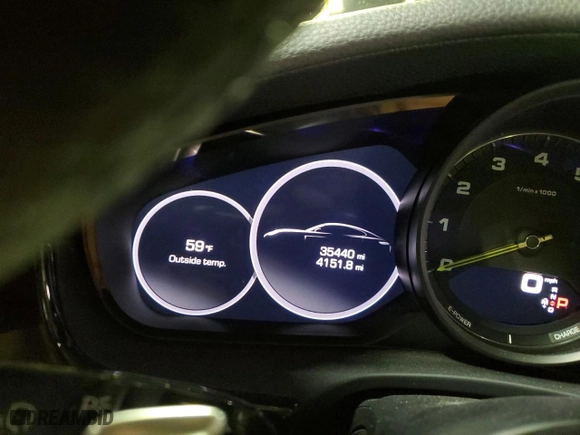2020 Porsche Panamera 4 E-Hybrid with VIN WP0AE2A79LL132691, listed as a Copart auction lot 43825324 with 35,440 mi miles. Bid and sale history available at carsss.com. Image 8.