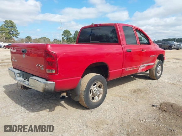 2005 Dodge 2500 SLT with VIN 3D7KS28C35G785006, listed as a IAAI auction lot 41487939 with 196,833 mi miles and . Bid and sale history available at DreamBid. Image 4.
