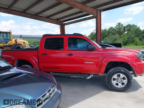 2005 Toyota Tacoma PreRunner with VIN 3TMJU62N05M001674, listed as a IAAI auction lot 42589081 with 244,158 mi miles and . Bid and sale history available at DreamBid. Image 13.