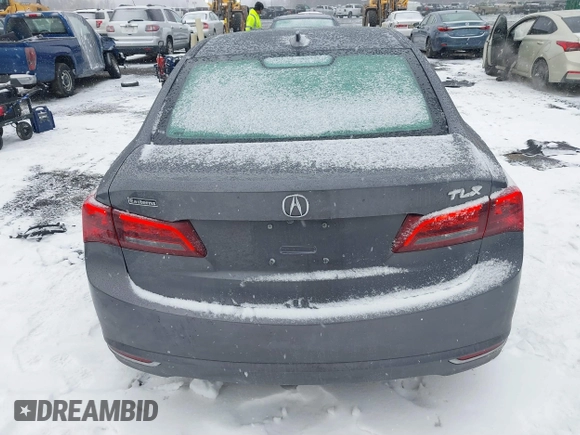 2017 Acura TLX with VIN 19UUB1F34HA001890, listed as a IAAI auction lot 41339623 with 64,434 mi miles. Bid and sale history available at carsss.com. Image 17.