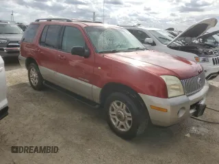 2002 Mercury Mountaineer z VIN 4M2ZU66K52UJ34838, wystawiony jako Copart lot #74666154 z przebiegiem 269 269 mil mil oraz Nie do naprawy • Non repairable. Historia ofert i sprzedaży dostępna na DreamBid. Obrazek 4.