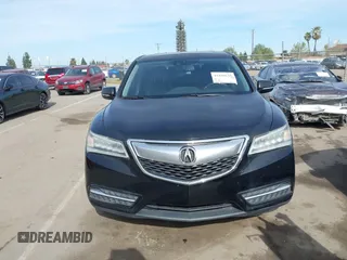 2014 Acura MDX Tech Pkg with VIN 5FRYD3H40EB017310, listed as a IAAI auction lot 41846635 with 130,734 mi miles. Bid and sale history available at carsss.com. Image 12.
