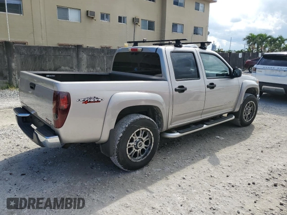 2005 GMC Canyon 1SF SLE Z71 with VIN 1GTDT136058232105, listed as a Copart auction lot 71603034 with 139,025 mi miles and Clean Title. Bid and sale history available at carsss.com. Image 3.