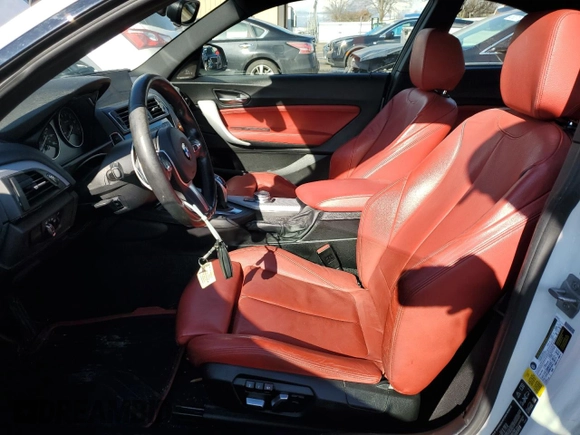 2017 BMW 2 Series M240i xDrive with VIN WBA2G3C37HV986764, listed as a Copart auction lot 43456875 with 83,438 mi miles and Salvage Title. Bid and sale history available at carsss.com. Image 7.