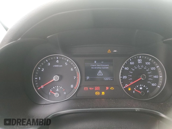 2019 Kia Forte LXS with VIN 3KPF24AD8KE034498, listed as a Copart auction lot 47986945 with 72,872 mi miles and Salvage title. Bid and sale history available at DreamBid. Image 9.