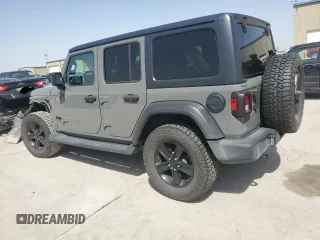 2020 Jeep Wrangler Unlimited Willys with VIN 1C4HJXDN3LW117023, listed as a Copart auction lot 43269955 with 44,182 mi miles and Salvage title. Bid and sale history available at DreamBid. Image 2.