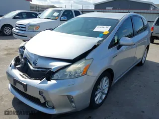 2014 Toyota Prius v Two with VIN JTDZN3EU8E3304589, listed as a IAAI auction lot 41148725 with 119,744 mi miles. Bid and sale history available at carsss.com. Image 22.