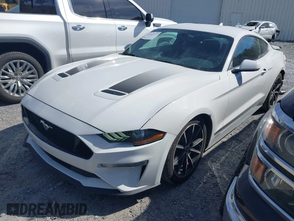 2020 Ford Mustang EcoBoost with VIN 1FA6P8TH2L5149304, listed as a IAAI auction lot 41833277 with 96,450 mi miles and . Bid and sale history available at DreamBid. Image 17.