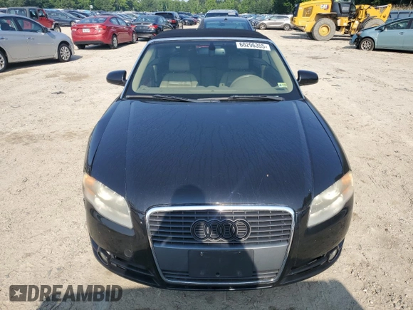 2007 Audi A4 2.0T z VIN WAUDF48H87K015052, wystawiony jako Copart lot #60296355 z przebiegiem 135 961 mil mil oraz Szkoda całkowita • Salvage title. Historia ofert i sprzedaży dostępna na DreamBid. Obrazek 5.