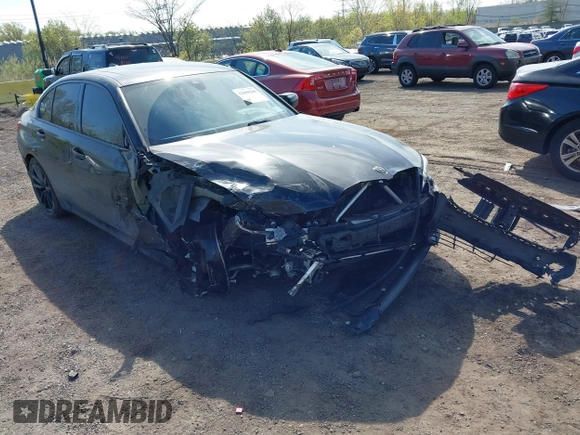 2020 BMW 3 Series 330i xDrive with VIN 3MW5R7J08L8B05749, listed as a IAAI auction lot 42090208 with 94,913 mi miles and . Bid and sale history available at DreamBid. Image 1.