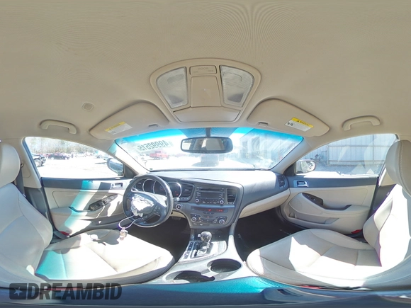 2012 Kia Optima EX with VIN 5XXGN4A79CG018017, listed as a Copart auction lot 49992515 with 132,831 mi miles and Salvage Title. Bid and sale history available at DreamBid. Image 15.