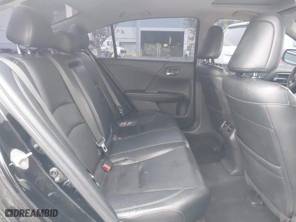 2015 Honda Accord Sedan EX-L with VIN 1HGCR2F89FA048399, listed as a IAAI auction lot 42098753 with 1 mi miles. Bid and sale history available at carsss.com. Image 8.