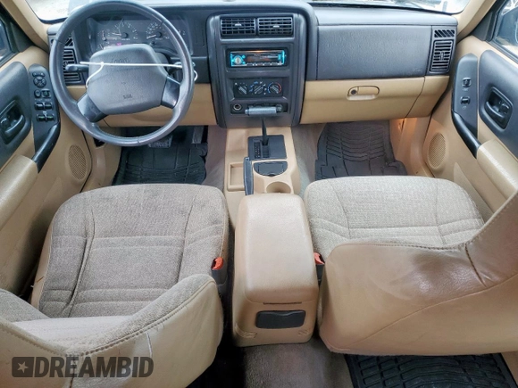 2001 Jeep Cherokee Sport with VIN 1J4FT48S41L535289, listed as a Copart auction lot 54053275 with 227,640 mi miles and Clean Title. Bid and sale history available at carsss.com. Image 9.