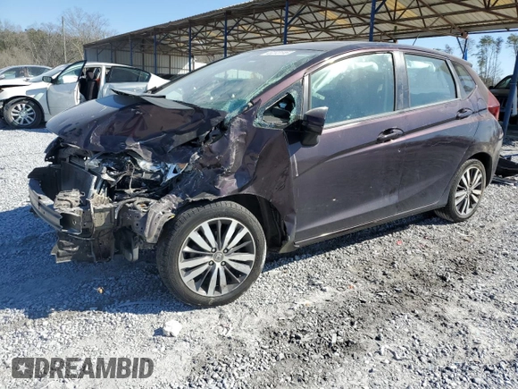 2015 Honda Fit EX-L with VIN 3HGGK5H80FM729963, listed as a Copart auction lot 47272115 with 115,055 mi miles and Salvage Title. Bid and sale history available at carsss.com. Image 1.