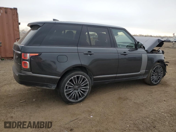 2019 Land Rover Range Rover HSE с VIN SALGS2SV7KA547690, выставлен на аукционе Copart как лот 52259445 с пробегом 64 636 миль миль и Списание • Salvage title. История ставок и продаж доступна на DreamBid. Изображение 3.