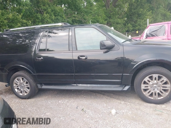 2013 Ford Expedition Max Limited with VIN 1FMJK2A56DEF63384, listed as a IAAI auction lot 42436749 with 159,589 mi miles and . Bid and sale history available at DreamBid. Image 13.