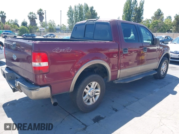 2004 Ford F-150 XLT with VIN 1FTPW14514KB47463, listed as a IAAI auction lot 42743572 with 211,006 mi miles and . Bid and sale history available at DreamBid. Image 4.