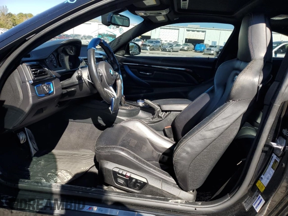 2015 BMW M4 with VIN WBS3R9C50FK332590, listed as a Copart auction lot 72917763 with 100,920 mi miles. Bid and sale history available at carsss.com. Image 7.