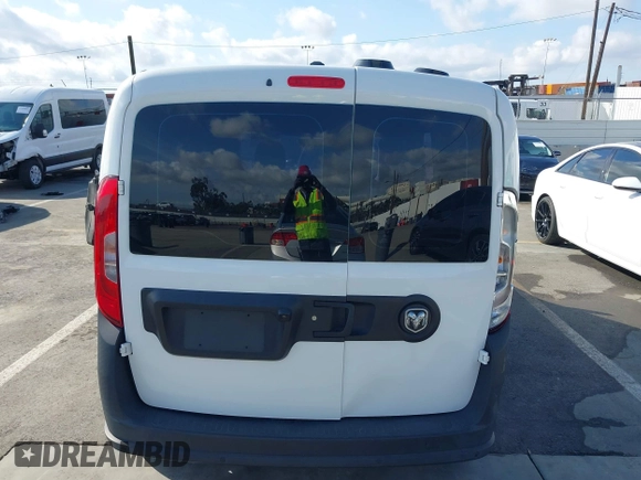 2020 Ram ProMaster City Cargo Van Tradesman with VIN ZFBHRFAB5L6R92698, listed as a IAAI auction lot 41435093 with 48,082 mi miles. Bid and sale history available at carsss.com. Image 16.