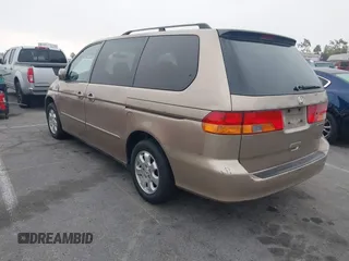2003 Honda Odyssey EX with VIN 5FNRL186X3B074397, listed as a IAAI auction lot 41164455 with 275,188 mi miles and . Bid and sale history available at DreamBid. Image 3.