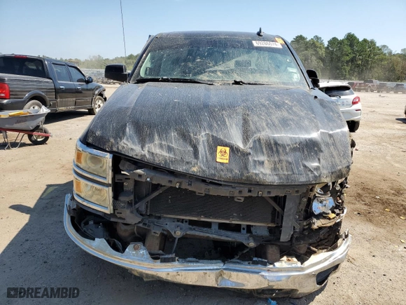 2015 Chevrolet Silverado 1500 LT with VIN 3GCUKRECXFG192387, listed as a Copart auction lot 43978575 with 0 mi miles and Salvage Title. Bid and sale history available at carsss.com. Image 5.