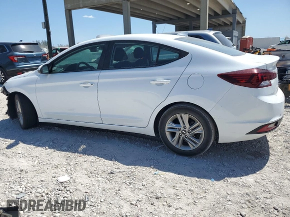 2020 Hyundai Elantra SEL with VIN 5NPD84LF3LH559891, listed as a Copart auction lot 53544515 with 69,637 mi miles and Salvage Title. Bid and sale history available at DreamBid. Image 2.