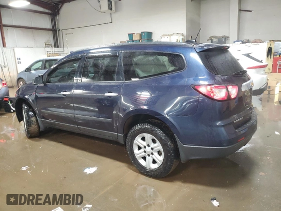 2017 Chevrolet Traverse LS with VIN 1GNKRFKD0HJ202206, listed as a Copart auction lot 49322785 with 81,559 mi miles and Salvage Title. Bid and sale history available at carsss.com. Image 2.