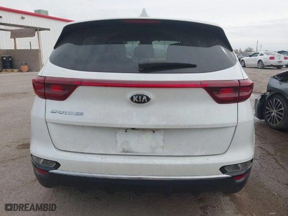 2022 Kia Sportage LX with VIN KNDPM3AC8N7000596, listed as a IAAI auction lot 41544752 with 37,134 mi miles. Bid and sale history available at carsss.com. Image 16.