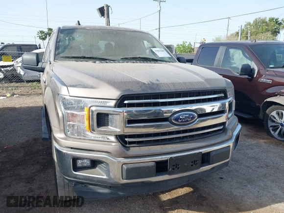 2020 Ford F-150 XL with VIN 1FTEW1CP2LFB20385, listed as a IAAI auction lot 41861840 with 145,510 mi miles. Bid and sale history available at carsss.com. Image 1.