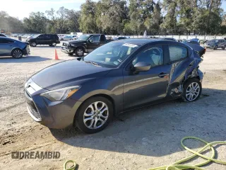 2016 Scion iA with VIN 3MYDLBZV5GY119019, listed as a Copart auction lot 46364155 with 76,697 mi miles and Salvage Title. Bid and sale history available at DreamBid. Image 1.