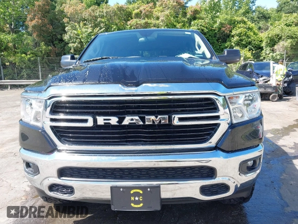 2020 Ram 1500 Big Horn with VIN 1C6RRFFG8LN120583, listed as a IAAI auction lot 42320101 with 55,263 mi miles and . Bid and sale history available at DreamBid. Image 12.