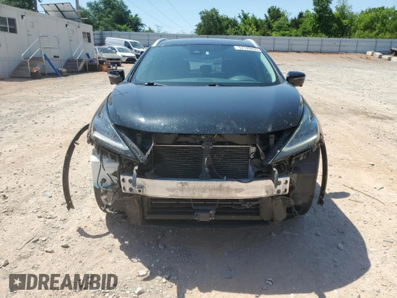 2019 Nissan Murano SV with VIN 5N1AZ2MJ1KN129102, listed as a Copart auction lot 57126035 with 163,852 mi miles and Salvage title. Bid and sale history available at DreamBid. Image 5.