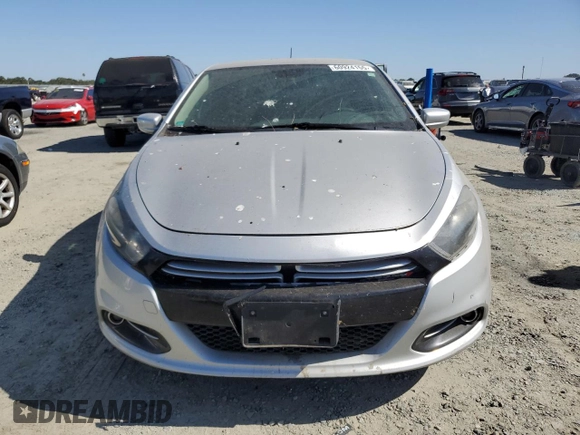 2013 Dodge Dart SXT with VIN 1C3CDFBAXDD107277, listed as a Copart auction lot 60924155 with 233,000 mi miles and Clean title. Bid and sale history available at DreamBid. Image 5.