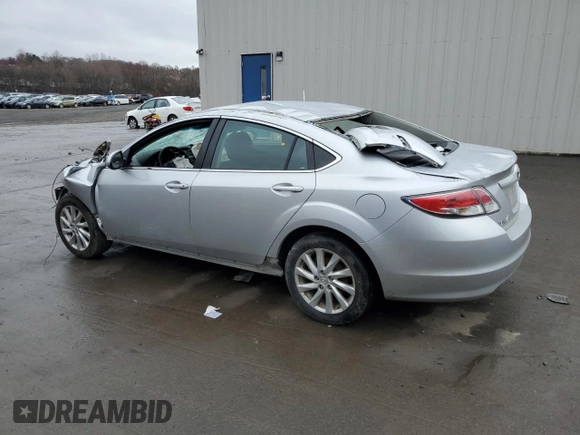 2012 Mazda 6 i Touring with VIN 1YVHZ8DH4C5M09904, listed as a Copart auction lot 51524245 with Not Provided miles and Salvage Title. Bid and sale history available at DreamBid. Image 2.