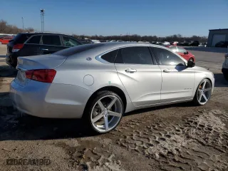 2016 Chevrolet Impala LS with VIN 2G11X5SA3G9185348, listed as a Copart auction lot 45858625 with 138,203 mi miles and Salvage Title. Bid and sale history available at carsss.com. Image 3.