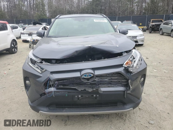 2020 Toyota RAV4 Hybrid Limited with VIN JTMDWRFV4LD545591, listed as a Copart auction lot 47550325 with 117,465 mi miles and Salvage Title. Bid and sale history available at carsss.com. Image 5.