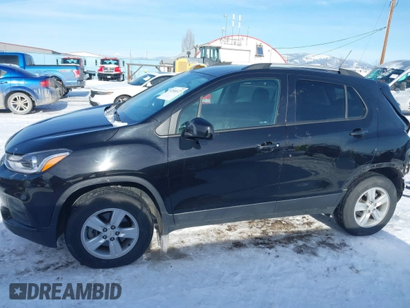 2021 Chevrolet Trax LT with VIN KL7CJPSB0MB333002, listed as a IAAI auction lot 41544127 with 65,551 mi miles. Bid and sale history available at carsss.com. Image 15.