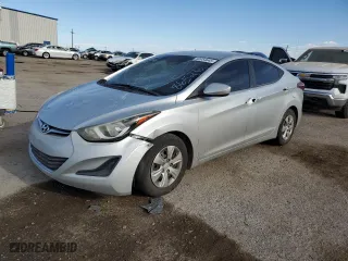 2016 Hyundai Elantra SE with VIN 5NPDH4AE1GH686526, listed as a Copart auction lot 50954645 with 100,558 mi miles and Salvage Title. Bid and sale history available at carsss.com. Image 1.