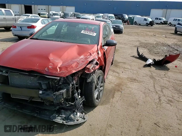 2021 Kia Forte GT-Line with VIN 3KPF34AD3ME385545, listed as a Copart auction lot 59263915 with 35,763 mi miles and Clean title. Bid and sale history available at DreamBid. Image 13.