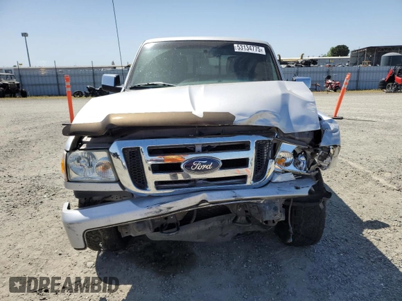 2011 Ford Ranger XLT with VIN 1FTLR4FE4BPA66364, listed as a Copart auction lot 53134775 with 130,790 mi miles and Salvage Title. Bid and sale history available at carsss.com. Image 5.