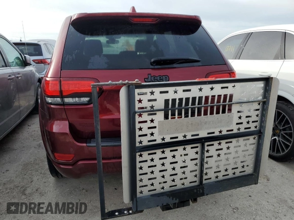 2022 Jeep Grand Cherokee WK Laredo X with VIN 1C4RJEAG1NC155174, listed as a Copart auction lot 77021484 with 22,762 mi miles and Non Repairable. Bid and sale history available at carsss.com. Image 6.
